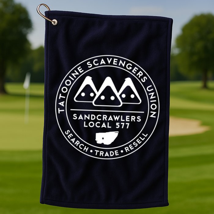 Tatooine Scavengers Union Golf Towel