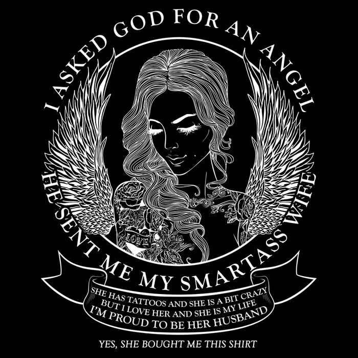 Tattoo Angel Wife Bucket Hat