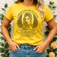 Tattoo Angel Wife Womens T-Shirt