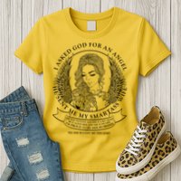 Tattoo Angel Wife Womens T-Shirt