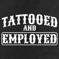 Tattooed And Employed Golf Towel