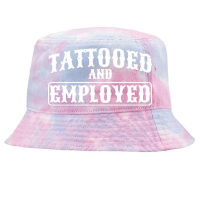 Tattooed And Employed Tie-Dyed Bucket Hat