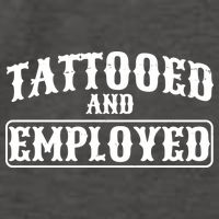 Tattooed And Employed Vector Backpack