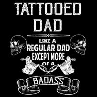 Tattooed Dad Like A Regular Dad Except More Of A Badass Wool Snapback Cap