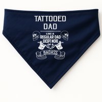 Tattooed Dad Like A Regular Dad Except More Of A Badass USA-Made Doggie Bandana