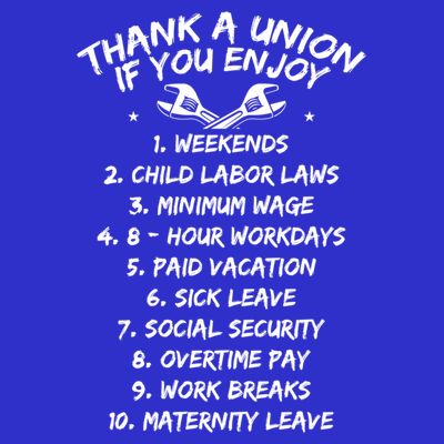 Thank A Union If You Enjoy Labor Day Proud Union Laborer Gift T-Shirt