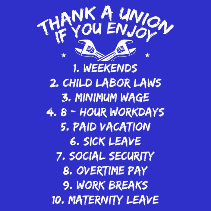 Thank A Union If You Enjoy Labor Day Proud Union Laborer Gift 16 in Basic Backpack