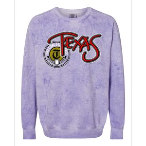 Texas Athletic Urban Logo Colorblast Crewneck Sweatshirt