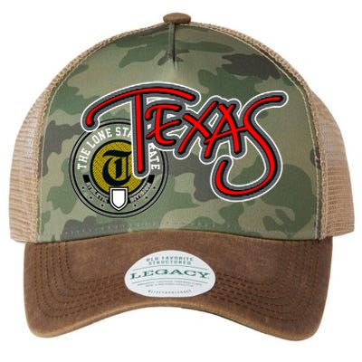 Texas Athletic Urban Logo Legacy Tie Dye Trucker Hat