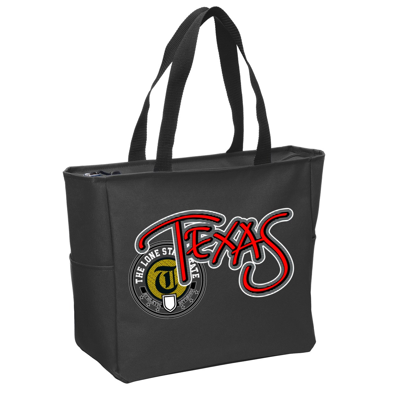 Texas Athletic Urban Logo Zip Tote Bag
