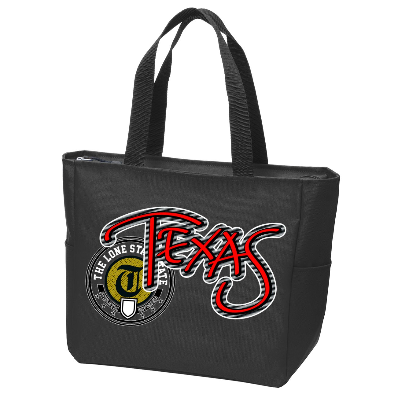 Texas Athletic Urban Logo Zip Tote Bag