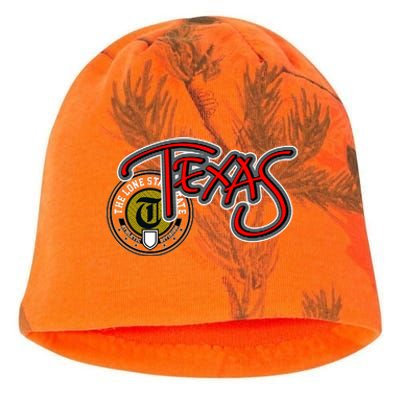 Texas Athletic Urban Logo Kati - Camo Knit Beanie