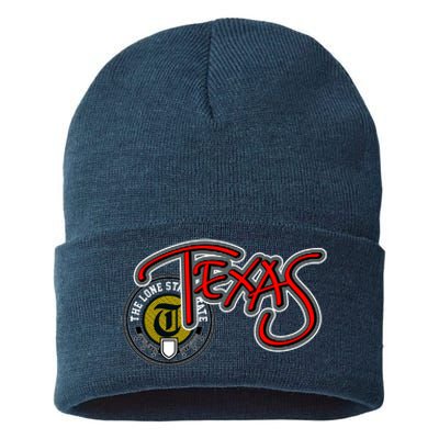 Texas Athletic Urban Logo Sustainable Knit Beanie