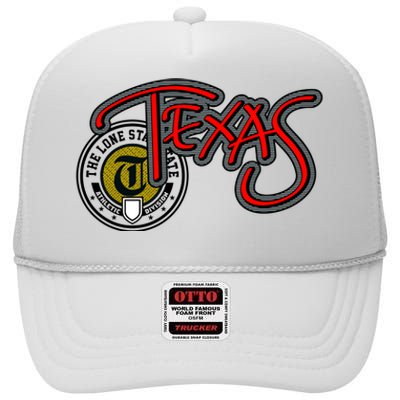 Texas Athletic Urban Logo High Crown Mesh Back Trucker Hat