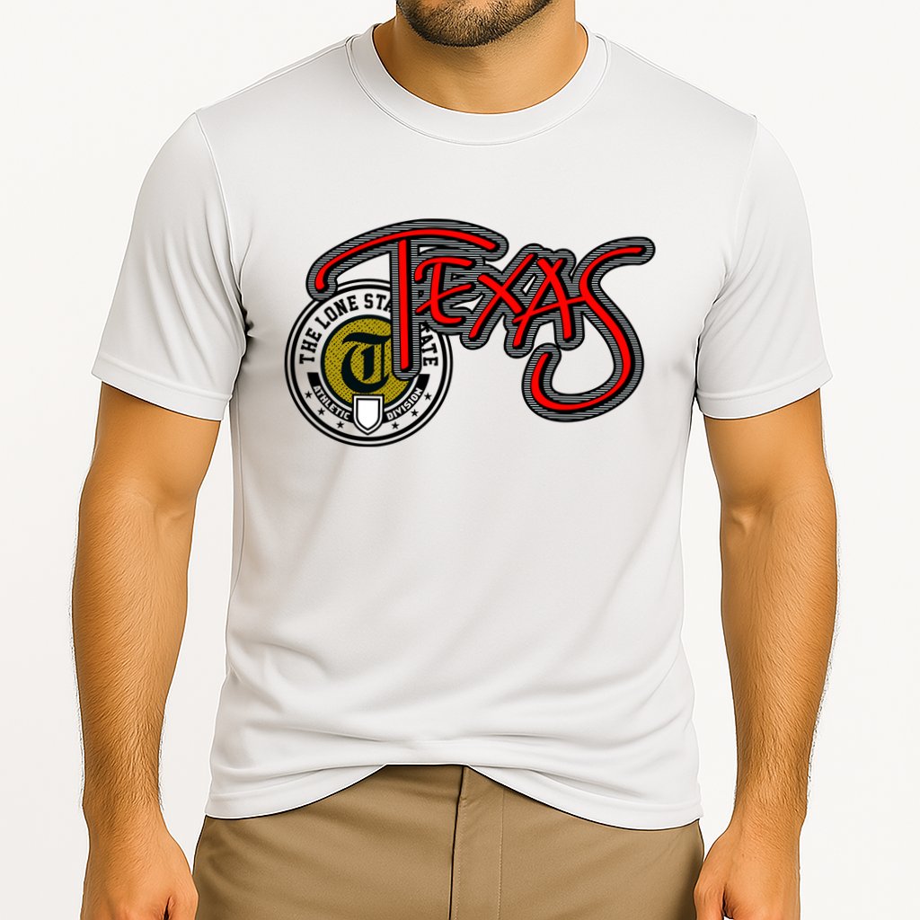 Texas Athletic Urban Logo Cooling Performance Crew T-Shirt