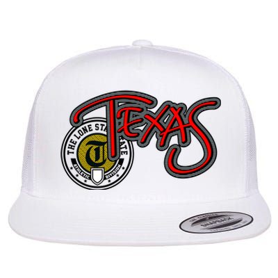 Texas Athletic Urban Logo Flat Bill Trucker Hat