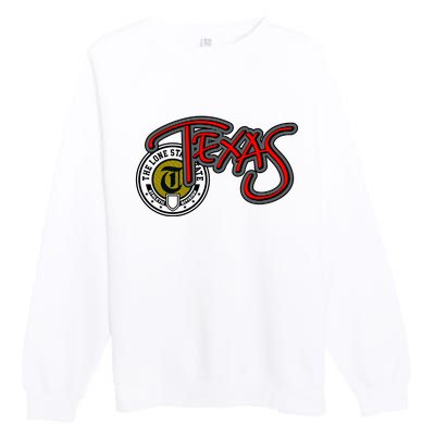 Texas Athletic Urban Logo Premium Crewneck Sweatshirt