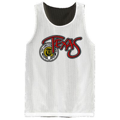 Texas Athletic Urban Logo Mesh Reversible Basketball Jersey Tank