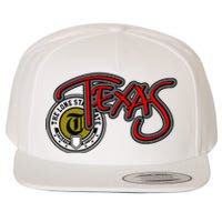 Texas Athletic Urban Logo Wool Snapback Cap