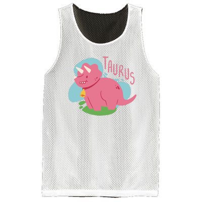 Taurus Dinosaur Mesh Reversible Basketball Jersey Tank