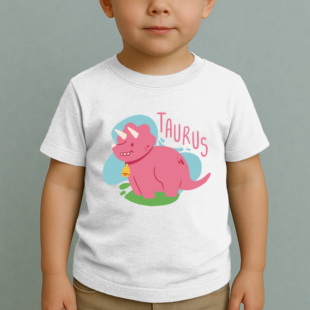 Taurus Dinosaur Toddler T-Shirt