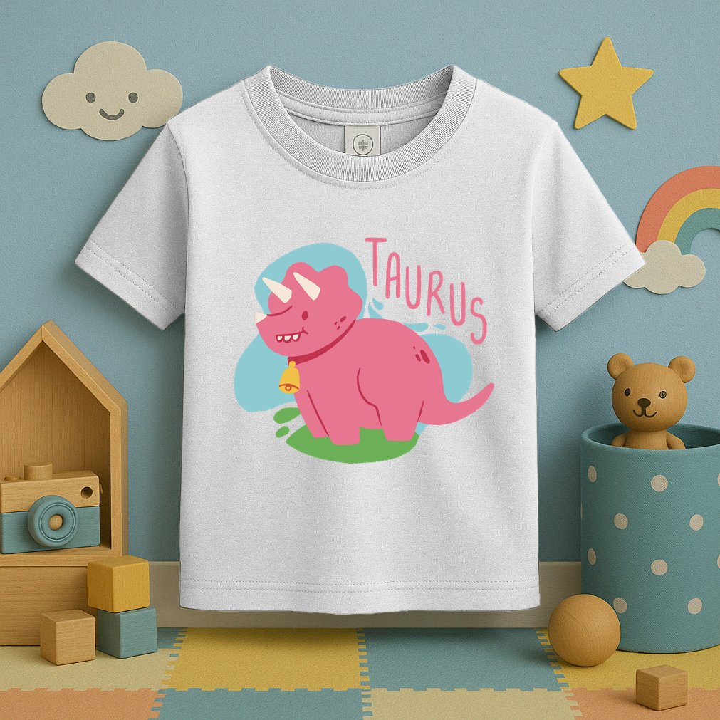 Taurus Dinosaur Toddler T-Shirt