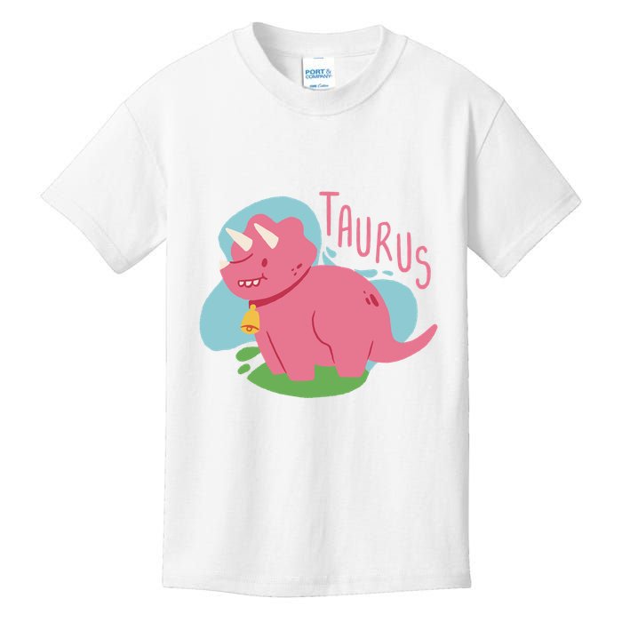 Taurus Dinosaur Kids T-Shirt