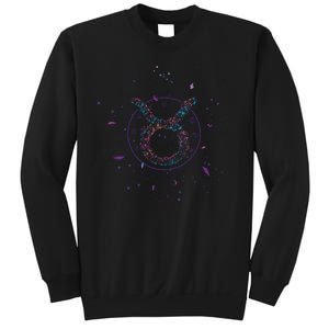 Taurus Floral Zodiac Sweatshirt