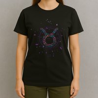 Taurus Floral Zodiac T-Shirt