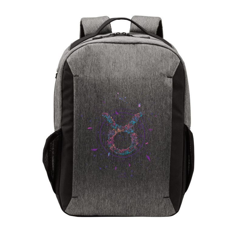 Taurus Floral Zodiac Vector Backpack