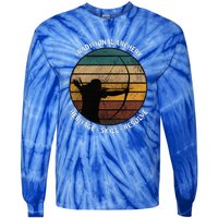 Traditional Archery Vintage Trad Bow Archers Tie-Dye Long Sleeve Shirt