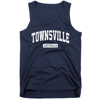 Townsville Australia Vintage Sports Design Tank Top