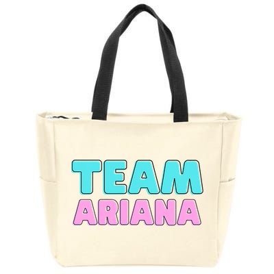 Team Ariana Vintage Design Zip Tote Bag