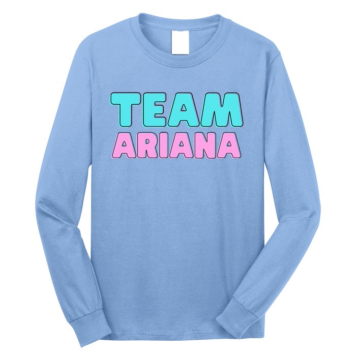 Team Ariana Vintage Design Long Sleeve Shirt