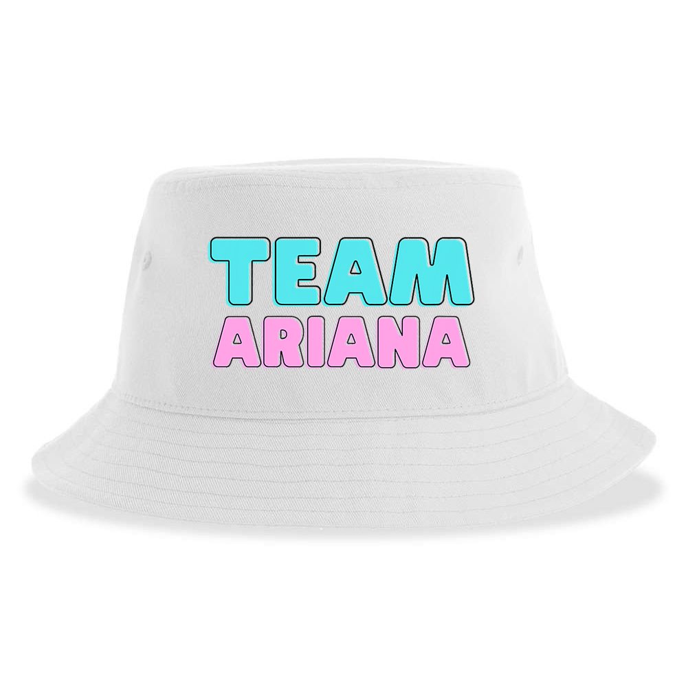 Team Ariana Vintage Design Sustainable Bucket Hat