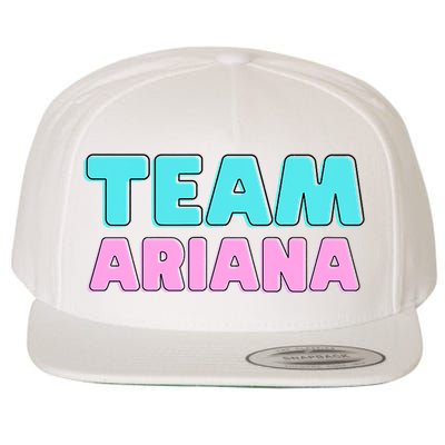 Team Ariana Vintage Design Wool Snapback Cap