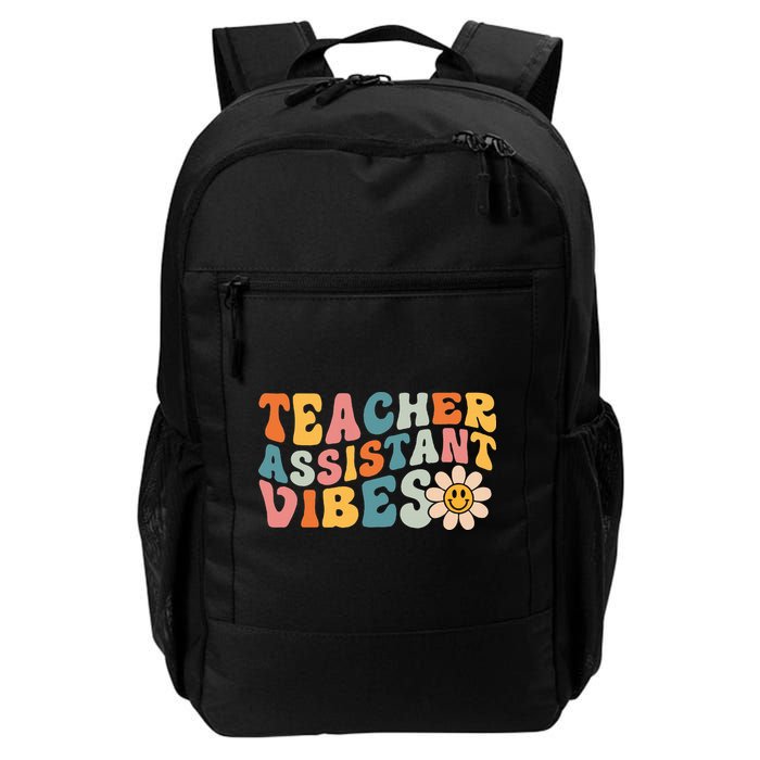 Teacher Assistant Vibes School Teacher Assistant Backpack
