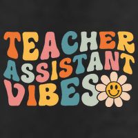 Teacher Assistant Vibes School Teacher Assistant Adult Drive Performance Visor