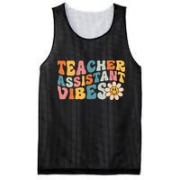 Teacher Assistant Vibes School Teacher Assistant Mesh Reversible Basketball Jersey Tank