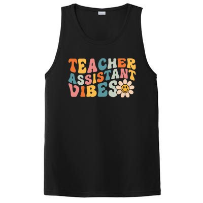 Teacher Assistant Vibes School Teacher Assistant PosiCharge Competitor Tank