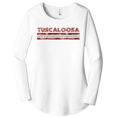 Tuscaloosa Alabama Vintage Weathered Women's Perfect Tri Tunic Long Sleeve Shirt