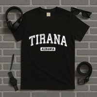 Tirana Albania Vintage Sports Design T-Shirt