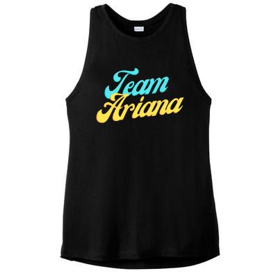 Team Ariana VPR Pump Rules Ladies PosiCharge Tri-Blend Wicking Tank