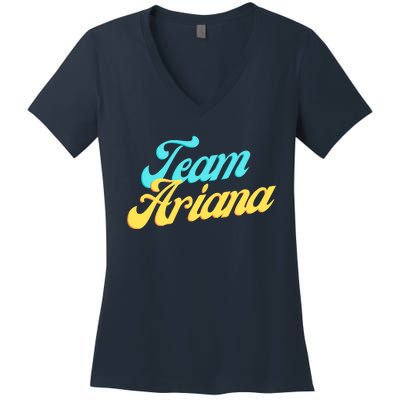 Team Ariana VPR Pump Rules Women's V-Neck T-Shirt