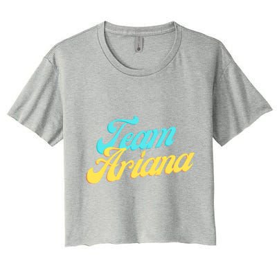 Team Ariana VPR Pump Rules Women's Crop Top Tee