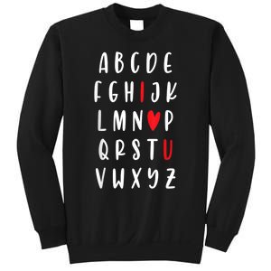 Teacher Alphabet ValentineS Sweatshirt