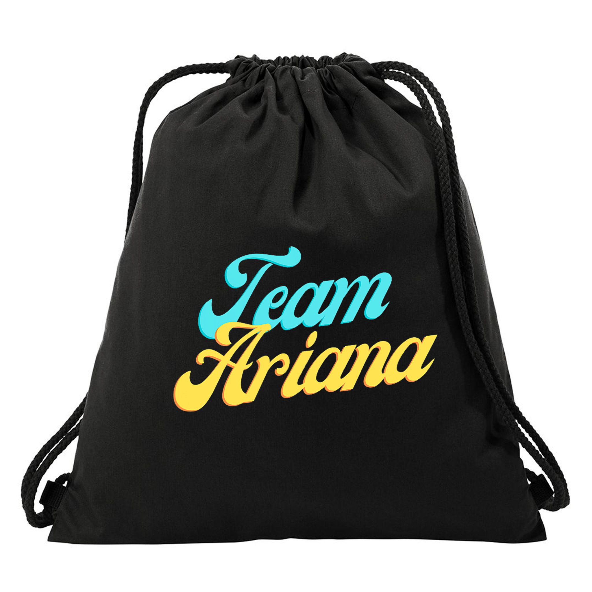 Team Ariana VPR Pump Rules Drawstring Bag