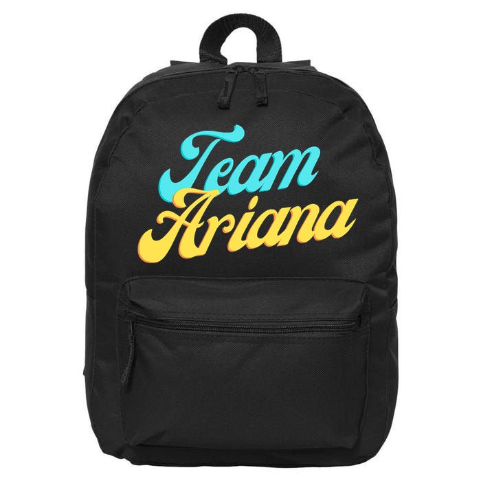 Team Ariana VPR Pump Rules 16 in Basic Backpack