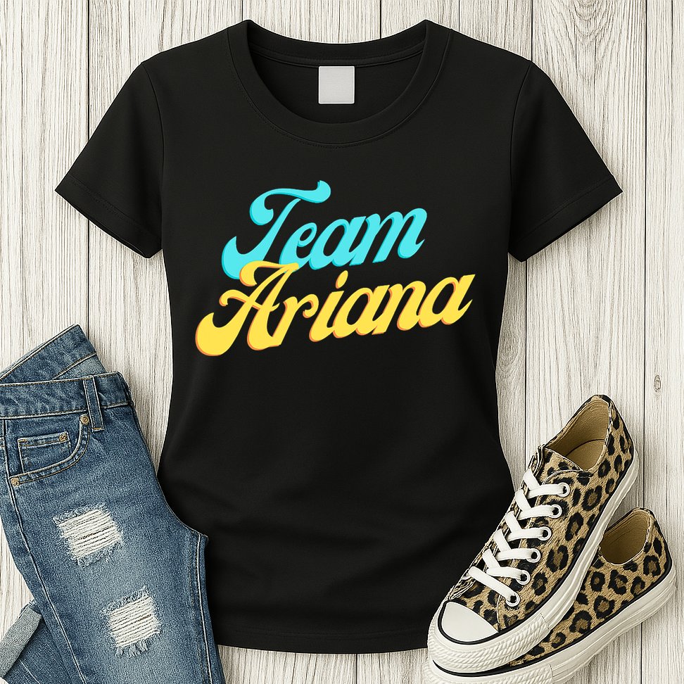 Team Ariana VPR Pump Rules Womens T-Shirt