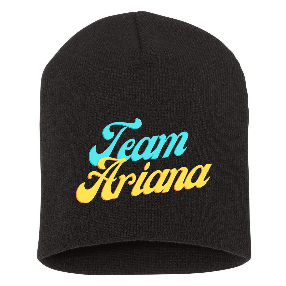 Team Ariana VPR Pump Rules Short Acrylic Beanie